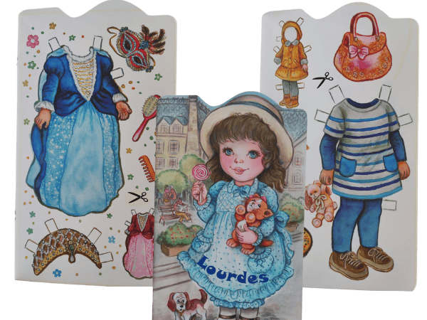 Muñeca de vestir Lourdes coleccionistas retro