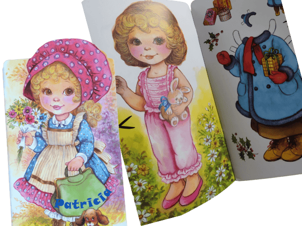 Muñeca de vestir Patricia coleccionable retro